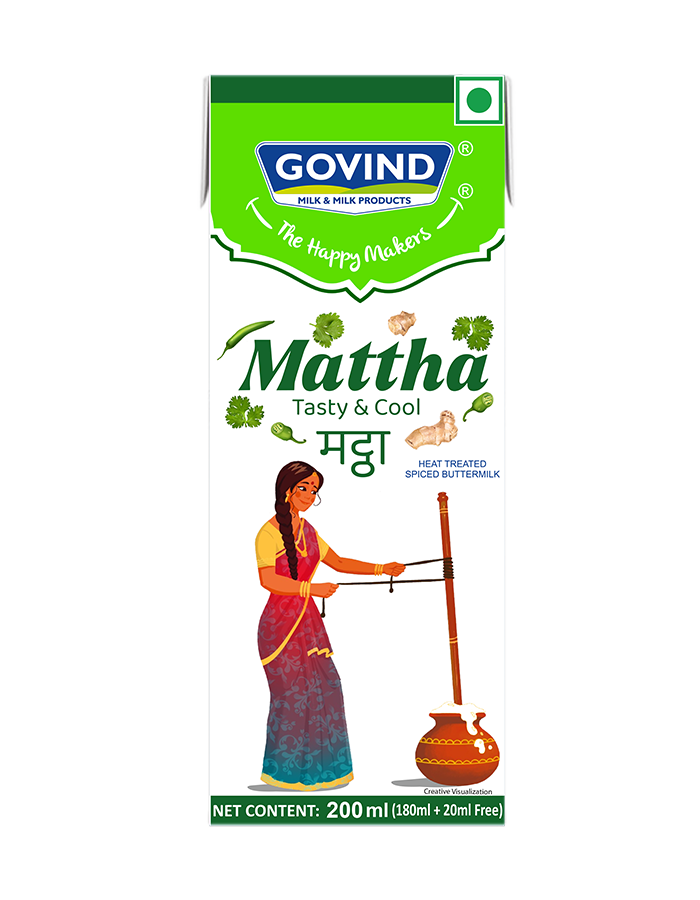 Mattha 180 ml + 20 ml (Pack of 15)
