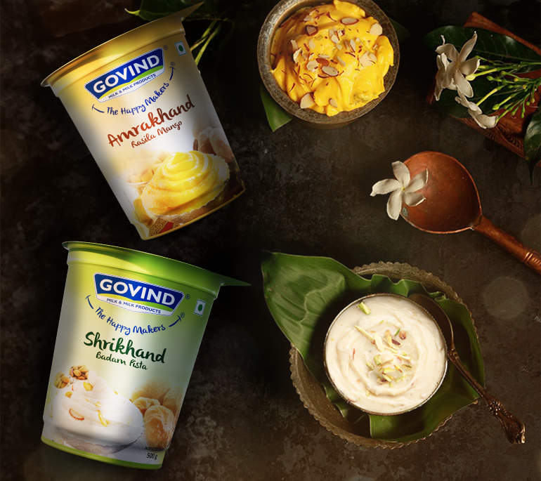 Celebrate Akshaya Tritiya with our Shrikhand and Amrakhand