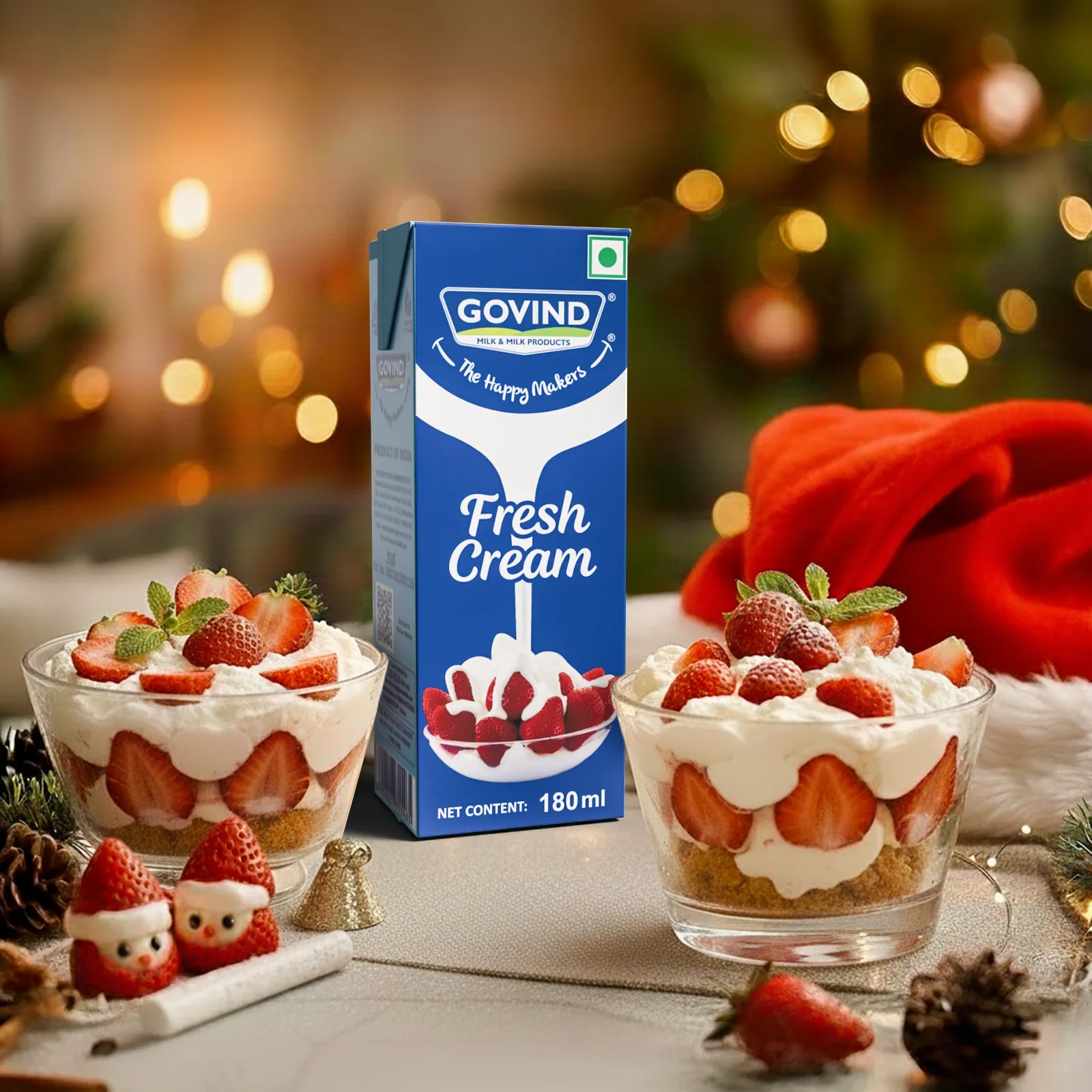 Five Easy Christmas Recipes With Govind Fresh Cream